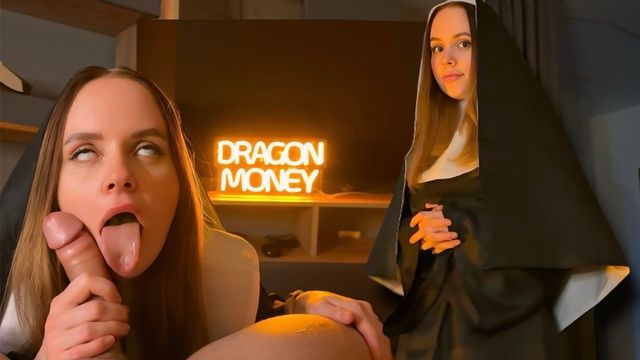 Sinful Confession: Nun Pleasures with Her Mouth in a Forbidden Encounter