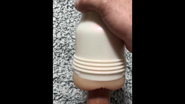 Stoya’s Ass Gets Fucked and Creampied with Fleshlight Fun