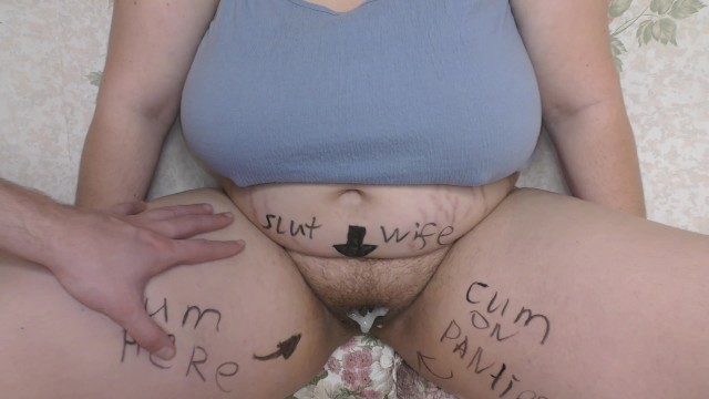Cuckold Husband Catches Cheating Wife After Intense Breeding Session and Starts Jerking Off