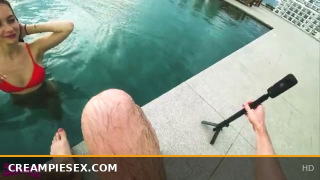SolaZola’s Rooftop Pool Creampie Accident Turns Steamy and Unforgettable